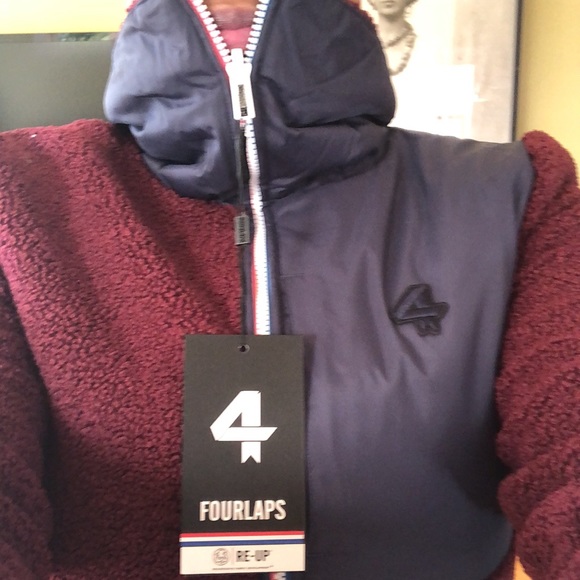 FOUR LAPS SHERPA JACKET (OVERSIZED) - Picture 6 of 9